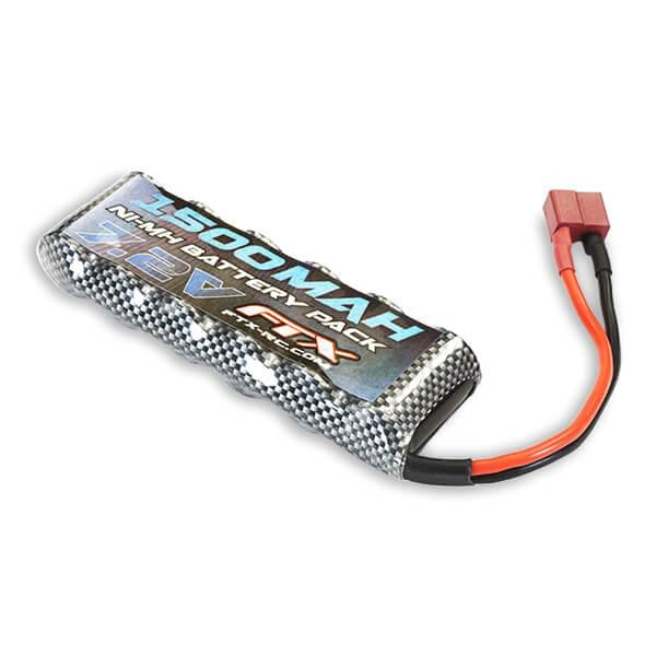 Batterie NiMh 1500mah 7,2v dean pour FTX OUTBACK - Breizh Modélisme.