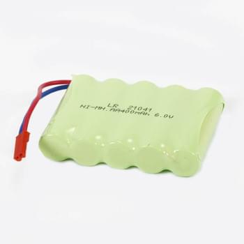 Batterie NiMh 400mAh 6V Huina 1510/1520/1530/1540 - CYP1016-JST - Breizh Modélisme.