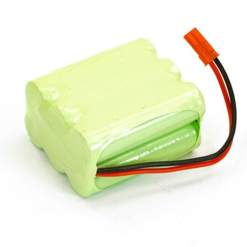 Batterie NiMh 400mAh 7.2V Huina - Prise JST rouge - Breizh Modélisme.