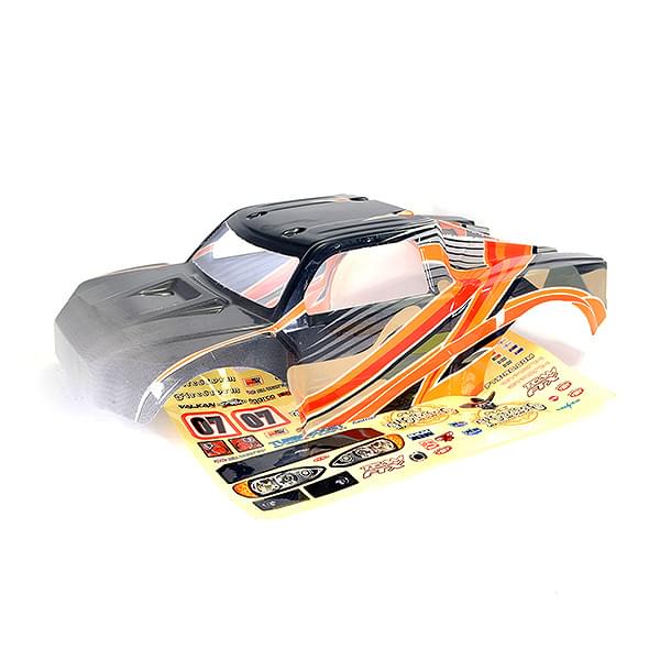 Carrosserie peinte FTX ZORRO Nitro - ORANGE FTX6965O - Breizh Modélisme.