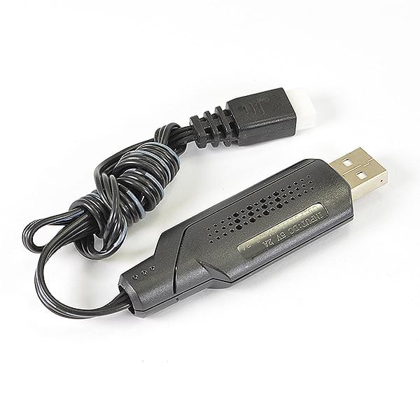 Chargeur USB pour batterie li-ion 7,4V FTX Tracer 1/16 - FTX9737 - Breizh Modélisme.