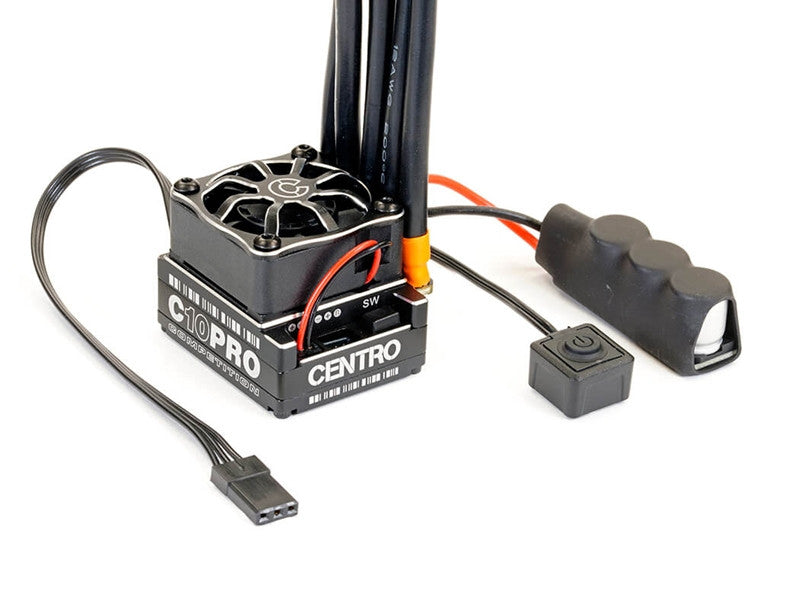 Contrôleur de vitesse brushless Centro C10 pro compétition 1/10 - C0675 - Breizh Modélisme.