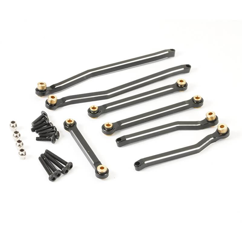 Ensemble de biellettes en aluminium pour FTX Mini XP - FTX9355 - Breizh Modélisme.