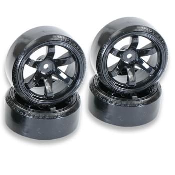Ensemble de roues et pneus drift FTX Banzai - FTX6599 - Breizh Modélisme.