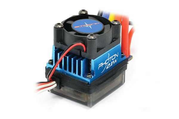 Etronix Photon 2.1W 45AMP Waterproof Brushless ESC ET0125FTX - Breizh Modélisme.