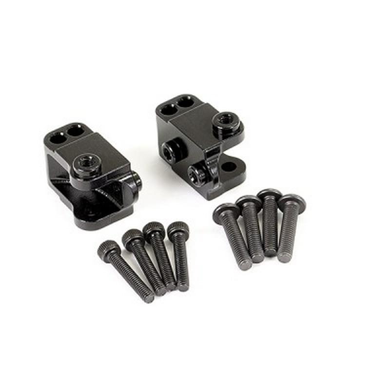 Fastrax Element Enduro Brass support inférieurs d'amortisseur (pr) - FTEL004BRB - Breizh Modélisme.