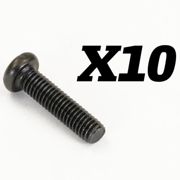 FTX10185 – Vis cruciforme à tête ronde M3x12 - Breizh Modélisme.