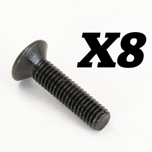 FTX10195 Vis cruciforme à tête fraisée M3x13 - Breizh Modélisme.