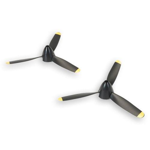 Hélice complet ensemble pour 761-12 (2pcs) - V-P7611204X2 - Breizh Modélisme.