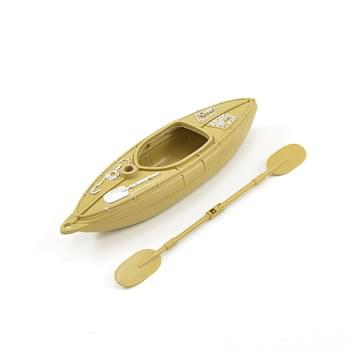 Kayak et rames 1/18 - Accessoires pour crawler 1/18 - Breizh Modélisme.