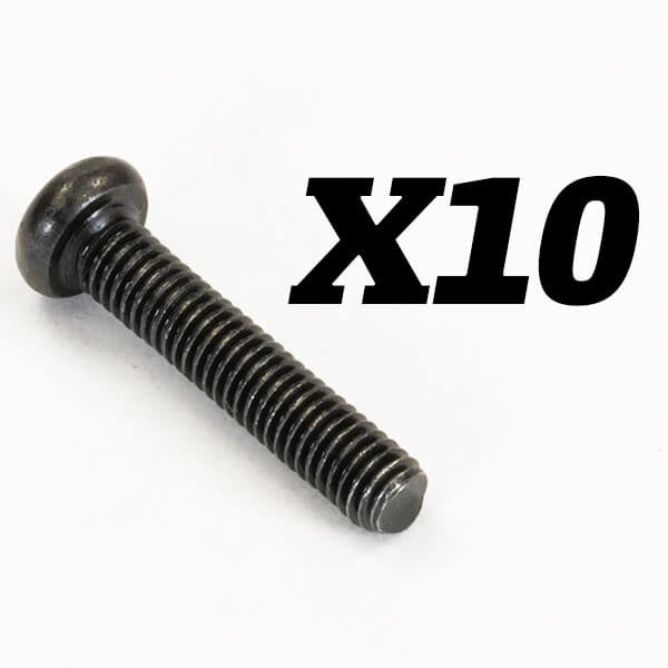 Lot de 10 vis M3x15mm - FTX10186 - Breizh Modélisme.