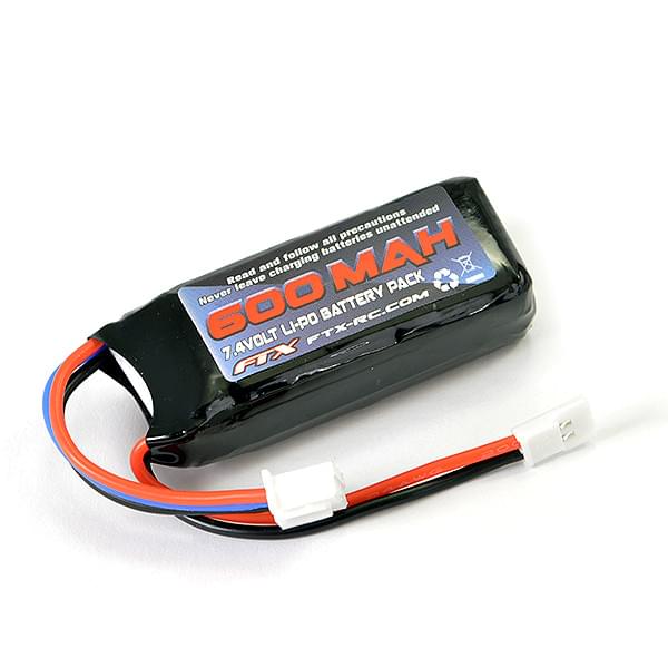 Mini Batterie Lipo 2S 7,4v 600mah Mini Outback 2.0 - FTX9371 - Breizh Modélisme.