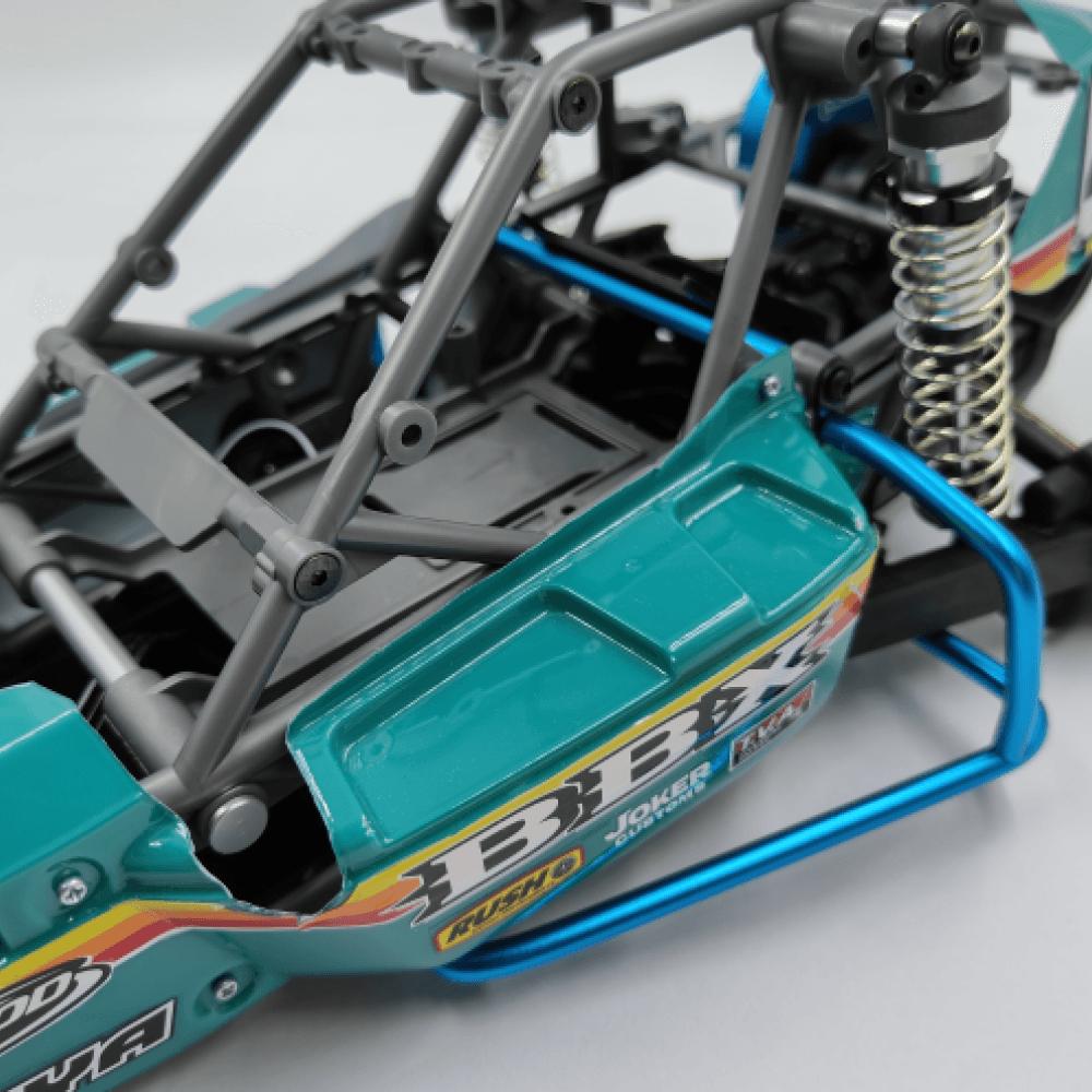 Pare-chocs latéral en aluminium pour Tamiya BBX (BB-01) - Breizh Modélisme.