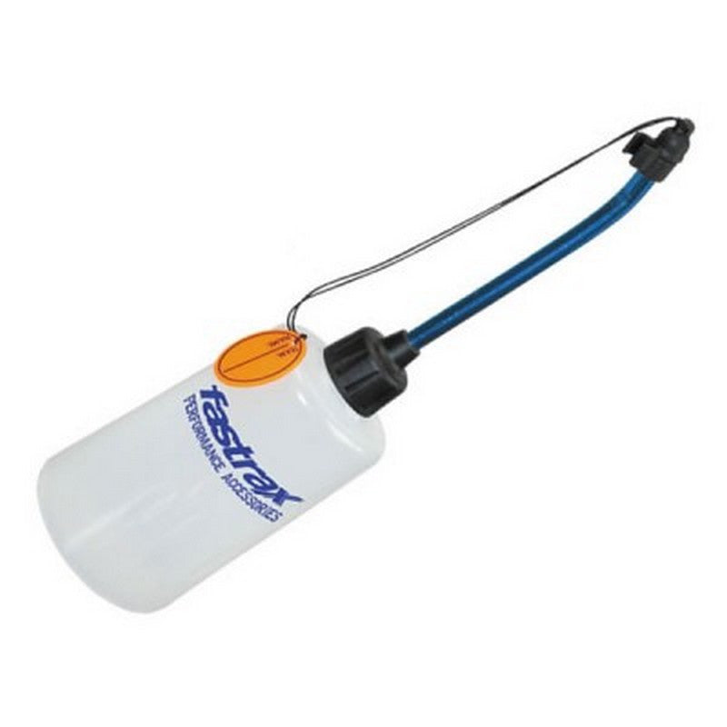 Pipette de remplissage à carburant Fastrax 550cc avec bouchon et étiquette de nom - Breizh Modélisme.