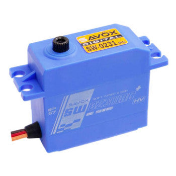 Savox Servo SW-0231MG Plus Etanche 25kg 0.15s Métal - Breizh Modélisme.