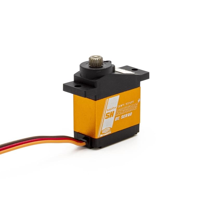 Servo Savox SH-0255MG+ micro digital 3.9kg - 0.13s pignons metal - Breizh Modélisme.