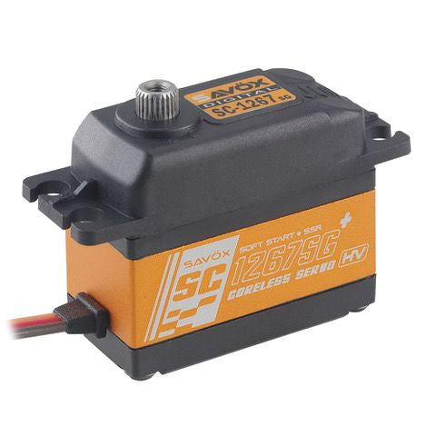 Servo Standard Savox digital 21kg 7.4V - SX-SC-1267SG+ - Breizh Modélisme.