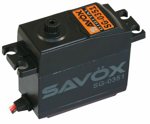 Servo Standard Savox digital 4.1kg-0.17s - SX-SG-0351+ - Breizh Modélisme.