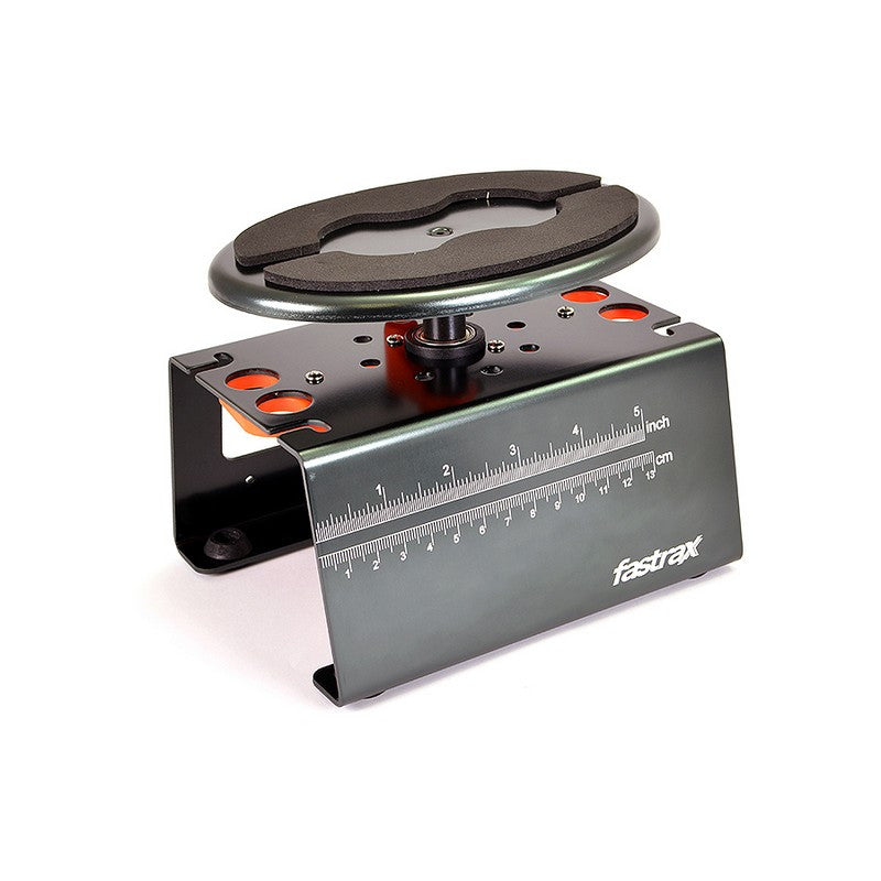 Stand, Plateau Pivotant Alu Deluxe 1/8 et 1/10 noir - Breizh Modélisme.