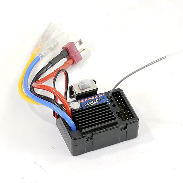 Système Variateur 3 en 1 Etronix charbon (ESC/RX/LED) - ET1097 - Breizh Modélisme.