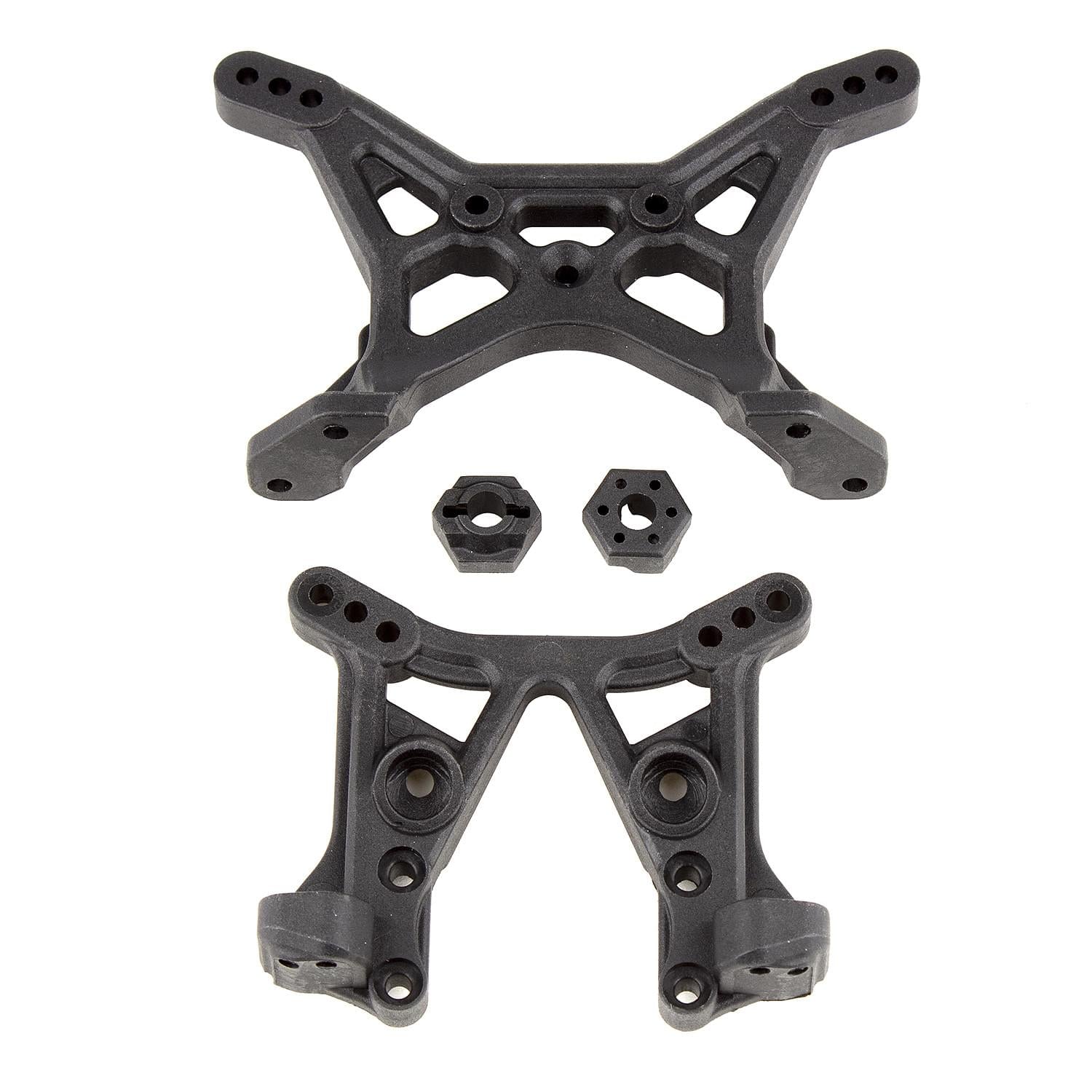Tours d'amortisseurs pour SR10 Team Associated - AS71093 - Breizh Modélisme.
