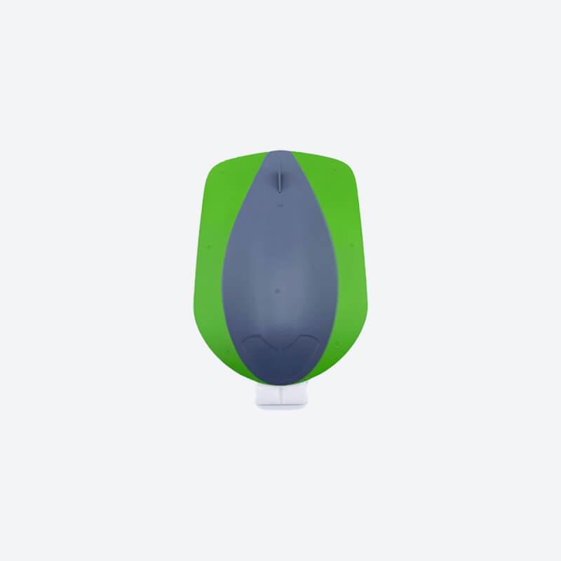 Trappe à batterie pour XFLY EAGLE verte - XF115G-03 - Breizh Modélisme.