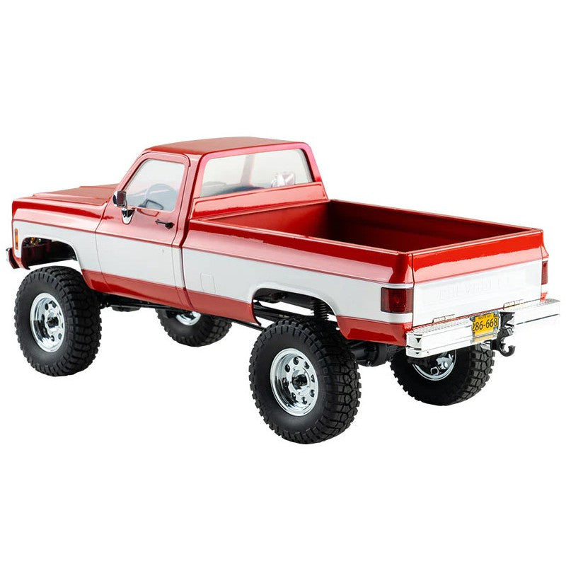 Crawler FMS 1/18 Chevrolet K10 FCX18 Prêt à rouler 11851 RTR rouge - Breizh Modélisme.