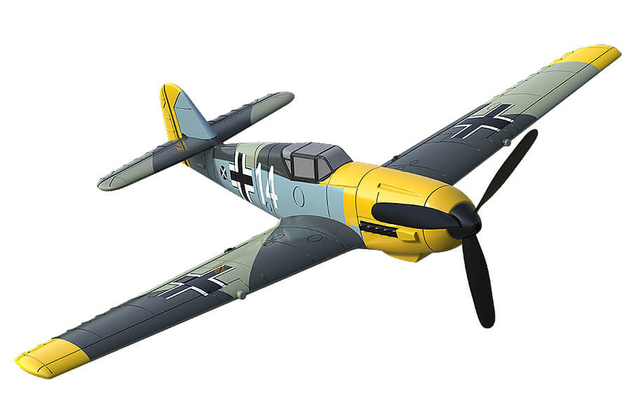 Avion de début télécommandé V761-11 Volantex MESSERSCHMITT BF109 avec stabilisateur de vol - Breizh Modélisme.
