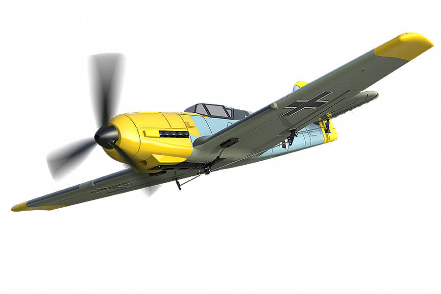 Avion de début télécommandé V761-11 Volantex MESSERSCHMITT BF109 avec stabilisateur de vol - Breizh Modélisme.
