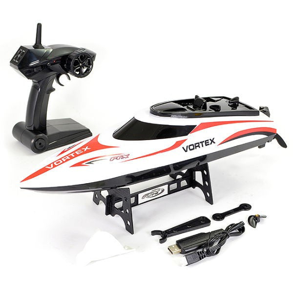Bateau de course télécommandée haute vitesse FTX Vortex 44cm - FTX0700 - Breizh Modélisme.