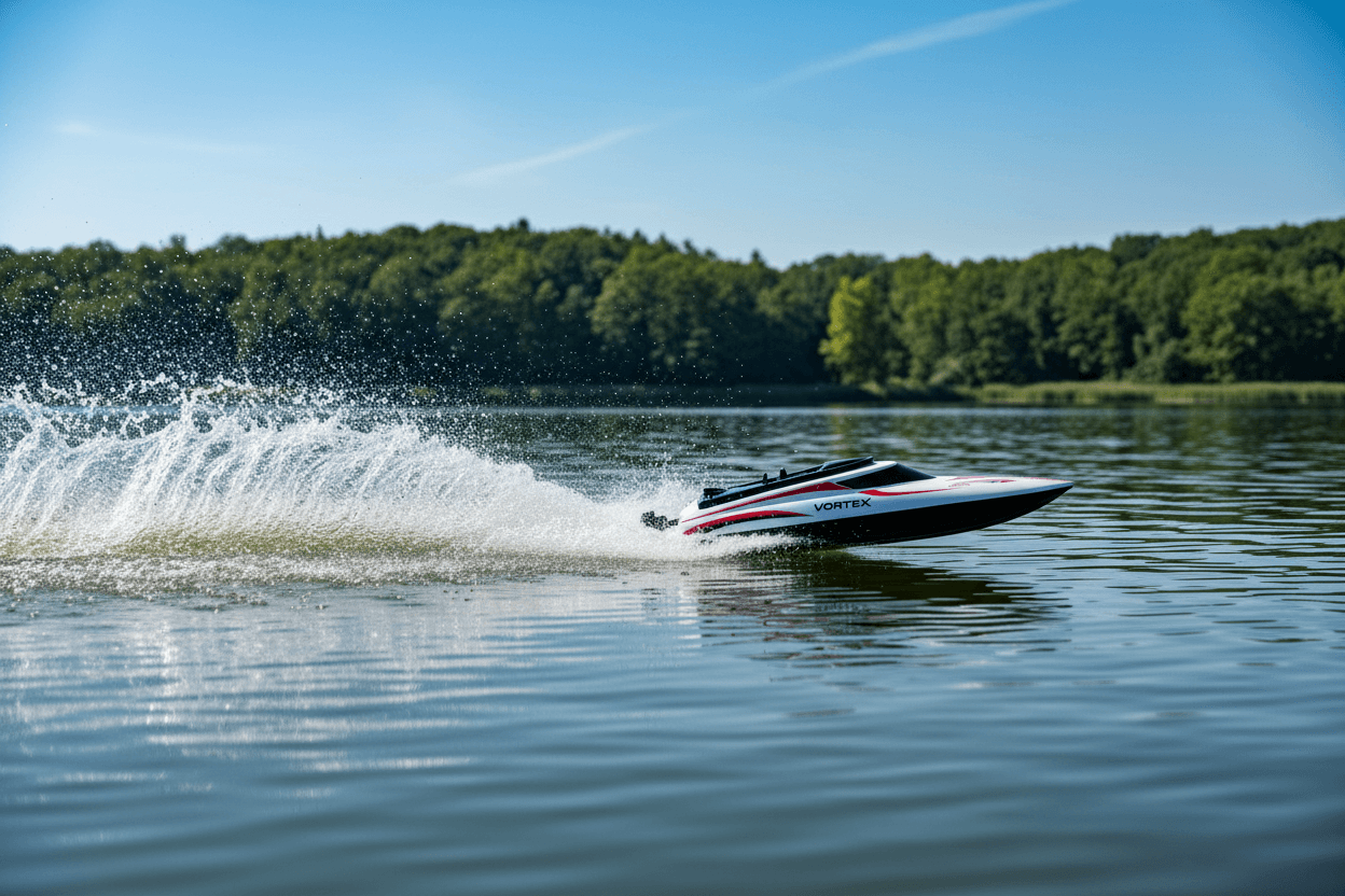 Bateau de course télécommandée haute vitesse FTX Vortex 44cm - FTX0700