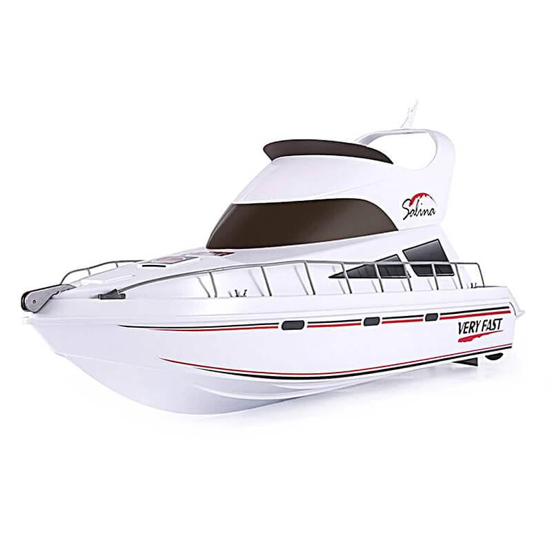 Bateau télécommandé Salina Yacht à 2 canaux 700mm RTR HL3867 - Breizh Modélisme.