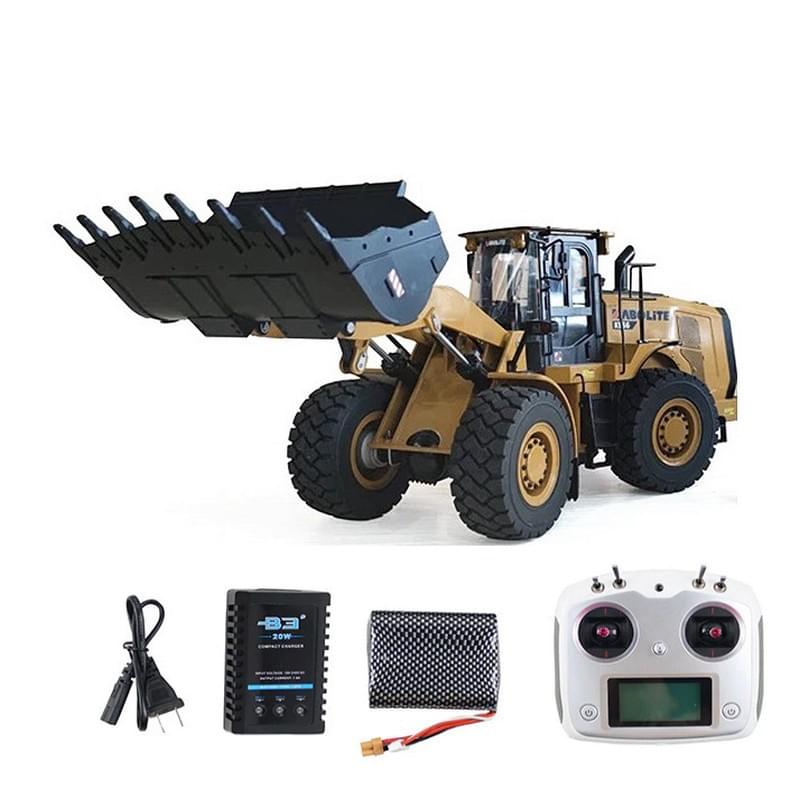 Chargeur Hydraulique Kabolite K966 RC Métal 10Ch 2.4ghz RTR 1/16 - Huina 966 - Breizh Modélisme.