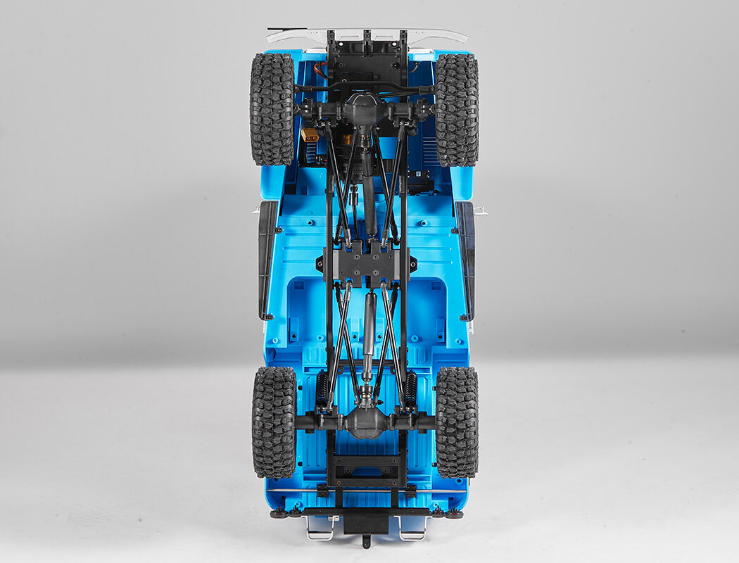 Crawler FMS 1/10 Toyota land Cruiser FJ40 RS bleu - FMS11035RSBU - Breizh Modélisme.