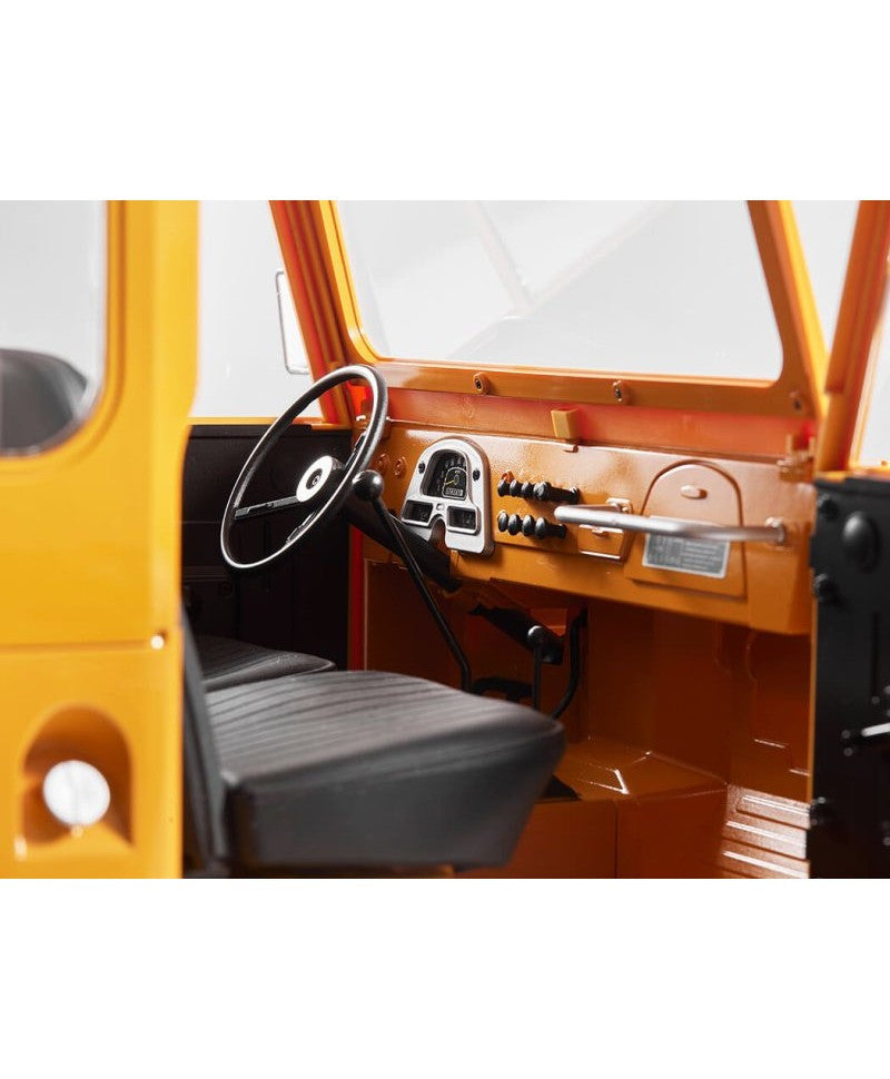 Crawler FMS 1/10 Toyota land Cruiser FJ40 RS jaune - FMS11035RSYL - Breizh Modélisme.