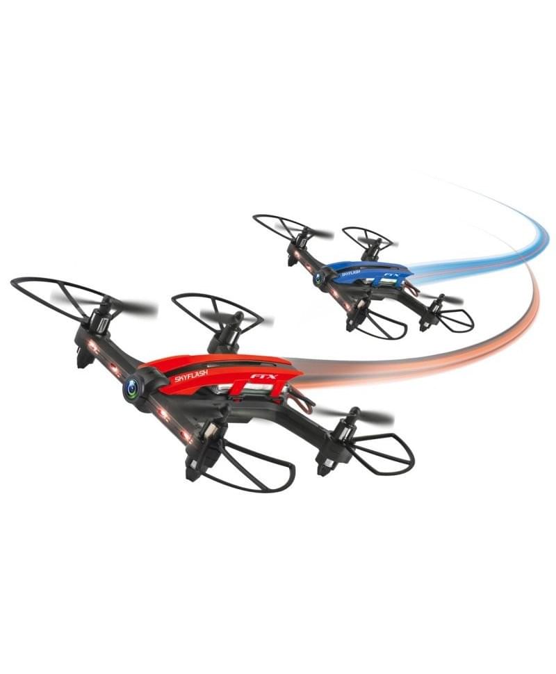 Drone FPV 720P FTX SKYFLASH Racing avec Lunettes et Obstacles - Breizh Modélisme.