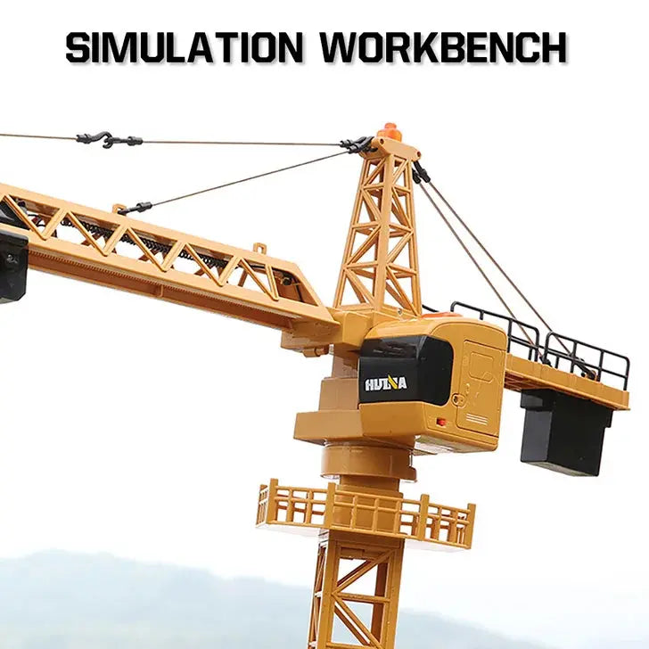 Grue télécommandée 1/14 - 2.4GHz - Huina 1585 - Breizh Modélisme.