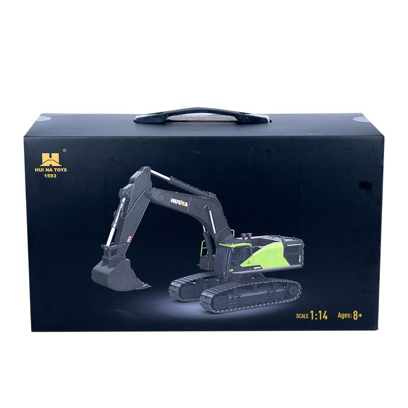 Pelleteuse RC 1/14 2.4ghz RTR Huina 1593 - Breizh Modélisme.