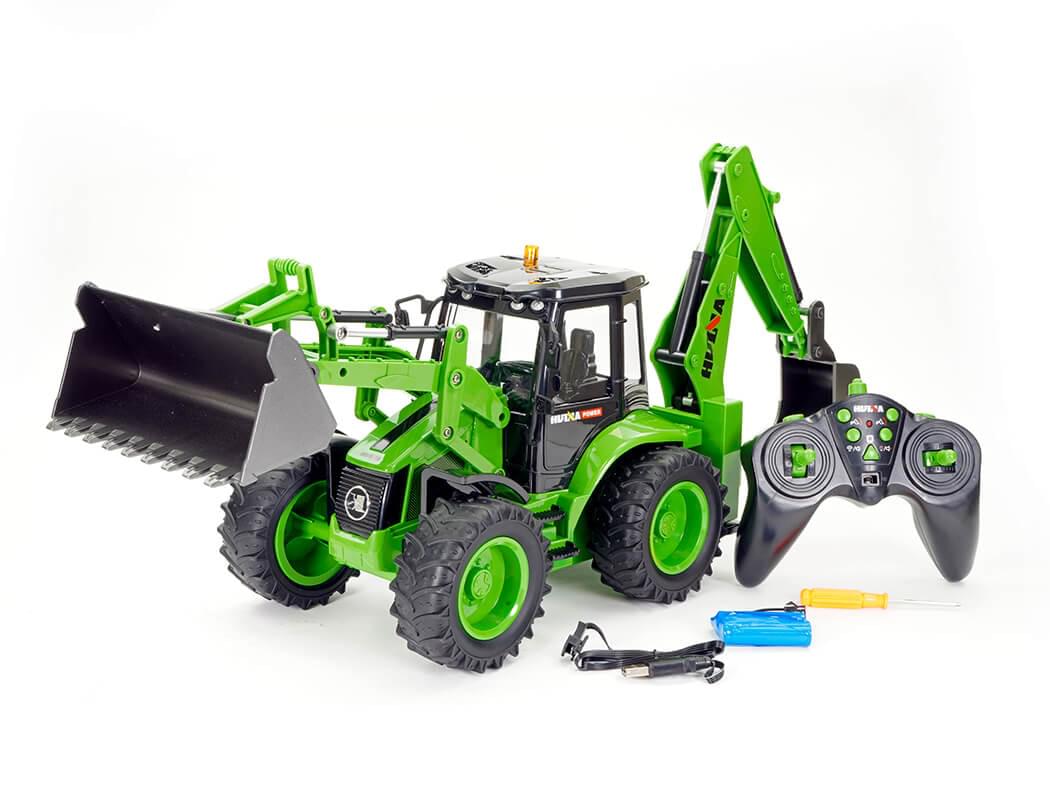 Tracteur Télécommandée 1/14 - 9 voies Huina 1579 - Breizh Modélisme.