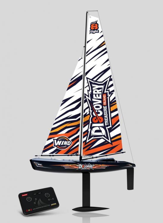 Voilier Joysway Discovery 655mm RTR 8810 - Breizh Modélisme.