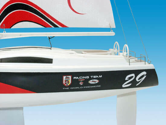 Voilier Joysway radiocommandé Caribbean V2 RTS 2.4Ghz - 8802V2 - Breizh Modélisme.
