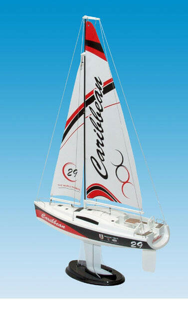 Voilier Joysway radiocommandé Caribbean V2 RTS 2.4Ghz - 8802V2 - Breizh Modélisme.