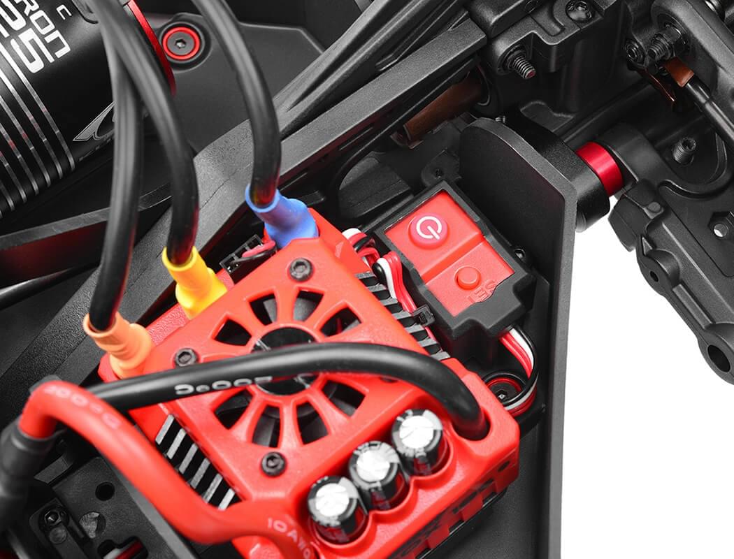 Buggy Corally ASUGA XLR 6S verte Brushless RTR 1/8 - 00288 - Breizh Modélisme.