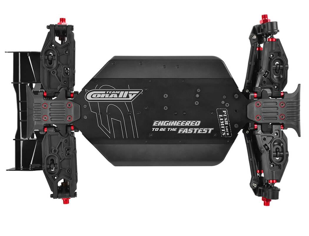 Buggy Corally ASUGA XLR 6S verte Brushless RTR 1/8 - 00288 - Breizh Modélisme.