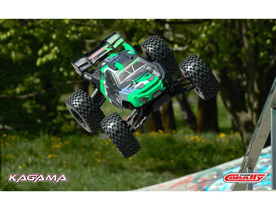 Corally Kagama 1/8 XP 6S Brushless Truck RTR vert - C-00274 - Breizh Modélisme.