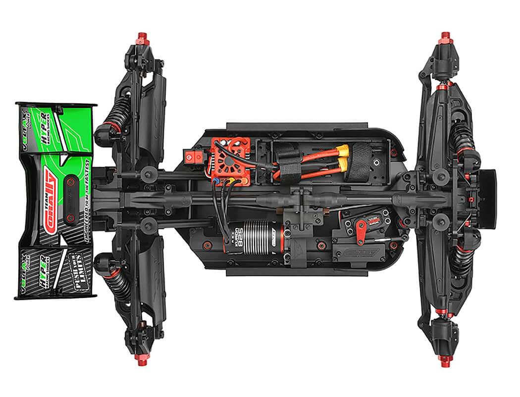 Corally Kagama 1/8 XP 6S Brushless Truck RTR vert - C-00274 - Breizh Modélisme.