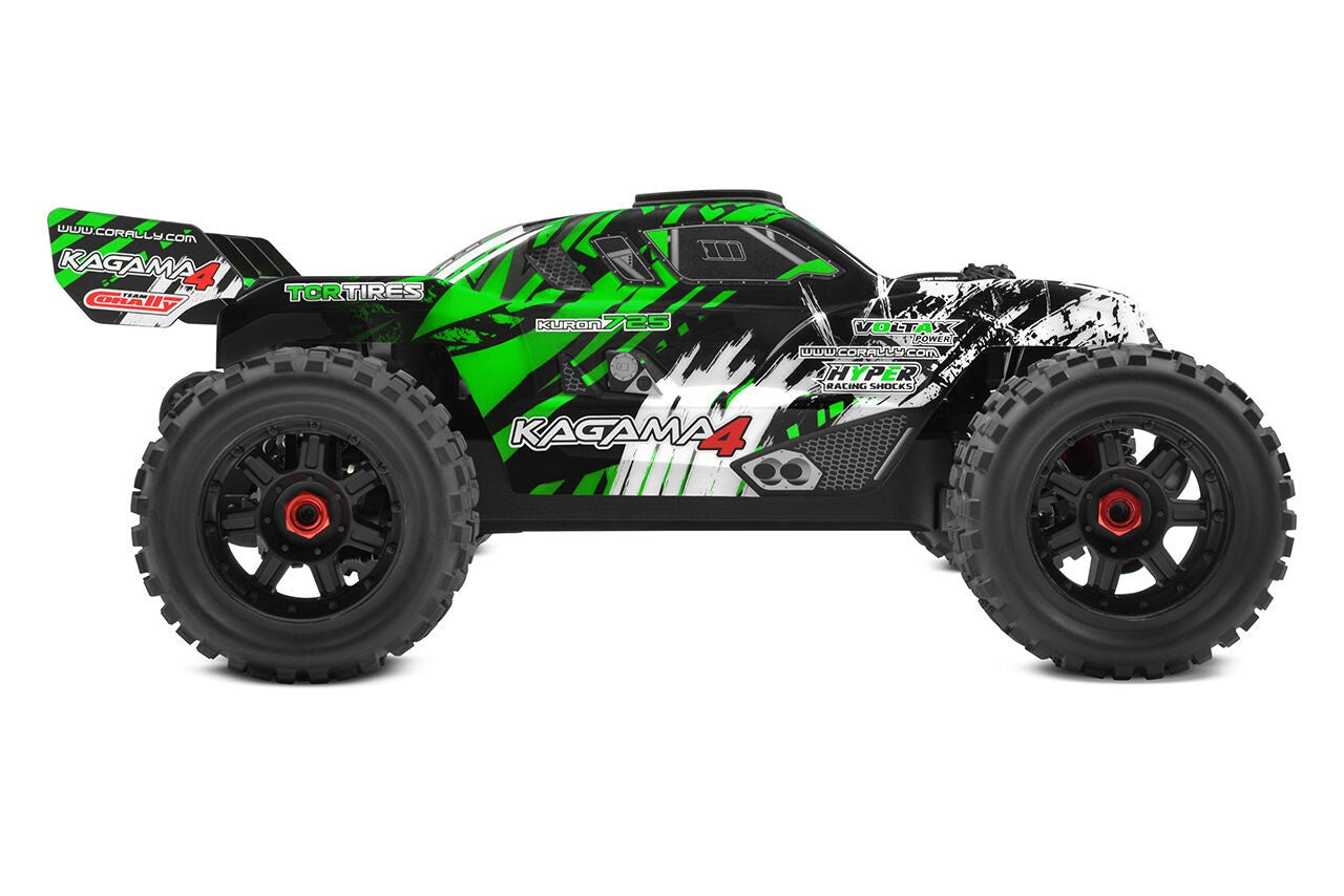 Corally Kagama Brushless 4S RTR vert 1/10 - C-00293-G - Breizh Modélisme.