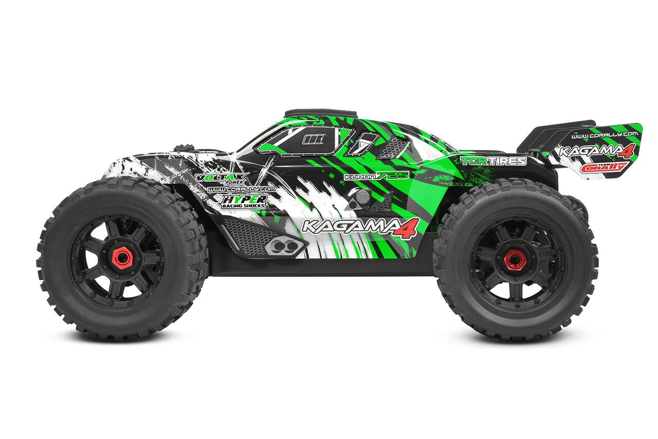 Corally Kagama Brushless 4S RTR vert 1/10 - C-00293-G - Breizh Modélisme.