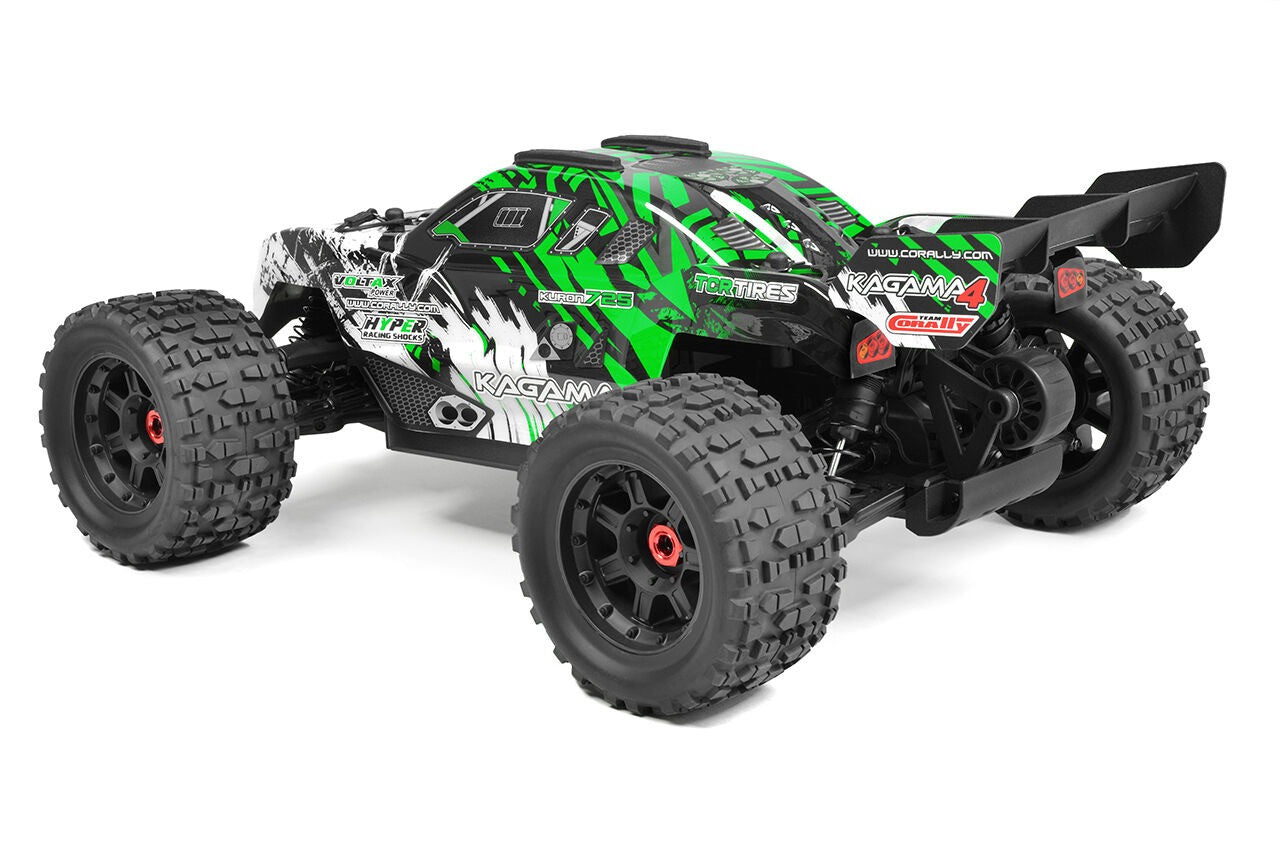 Corally Kagama Brushless 4S RTR vert 1/10 - C-00293-G - Breizh Modélisme.