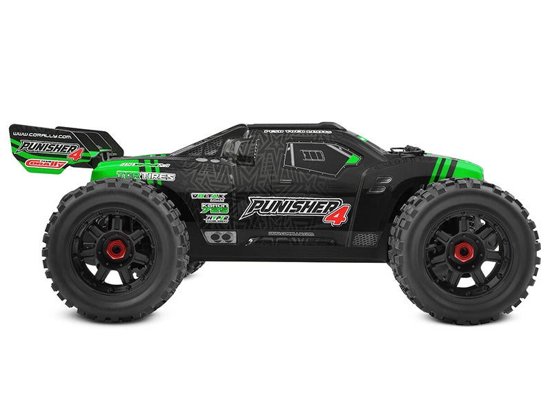 Corally Punisher 4 Brushless 4S Basher Truck RTR 00292 - Breizh Modélisme.